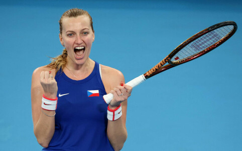 Kvitova downs world number three Pegula but USA win United Cup tie