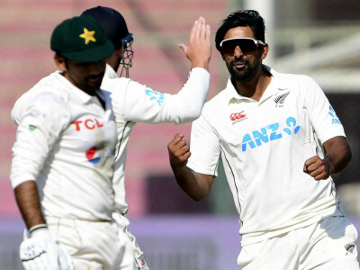 Sodhi&rsquo;s best in vain as Pakistan salvage draw against NZ in 1st Test