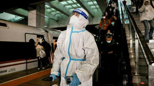 Mainland China reports one COVID death for Jan 1