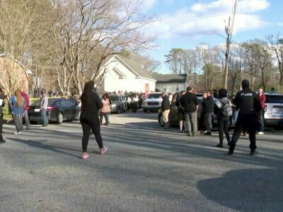 Six-year-old boy held after shooting teacher in US