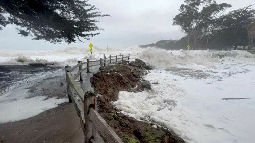 California braces for &lsquo;parade of cyclones&rsquo; after storms kill 12
