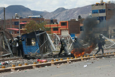 At least 12 dead in anti-government protests in southern Peru