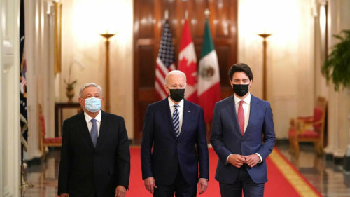 Mexico hosts Biden, Trudeau for &lsquo;Three Amigos&rsquo; summit