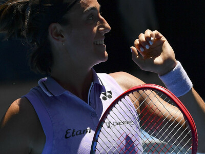 Garcia enjoying tennis again after Australian Open stroll