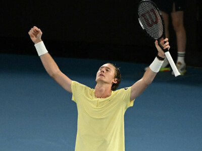 Medvedev knocked out of Australian Open by &lsquo;thrilled&rsquo; Korda