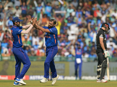 Shami shines as India beat New Zealand by eight wickets to seal series