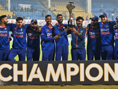 Rohit, Gill power India to 3-0 ODI series sweep of New Zealand