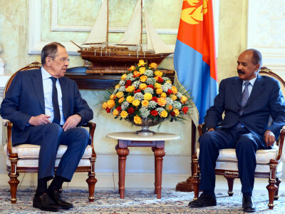 Lavrov shores up Eritrean support for Russia over Ukraine conflict