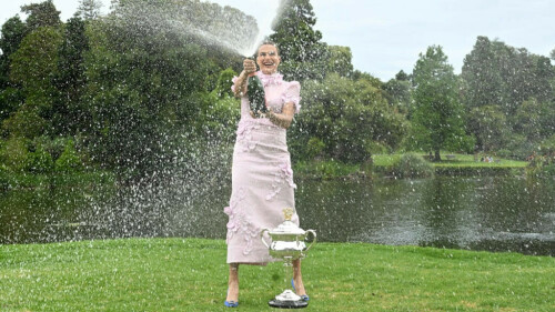 &lsquo;Best morning of my life&rsquo;: Sabalenka celebrates Slam breakthrough
