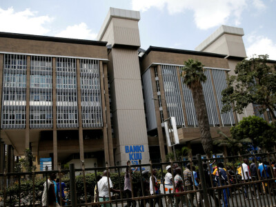 Kenya central bank holds its benchmark lending rate at 8.75% Kenya central bank holds its benchmark lending rate at 8.75%