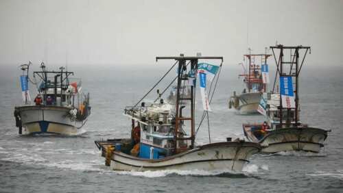 Nine missing after fishing boat capsizes in South Korea