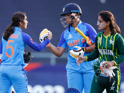 Rodrigues, Ghosh lead India to T20 World Cup win over Pakistan