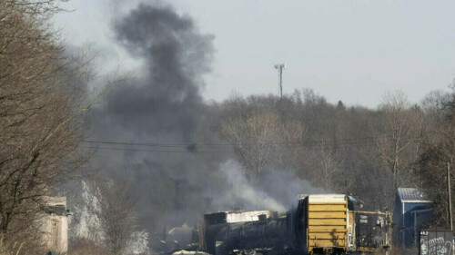 Biden admin seeks to reassure public after toxic US train derailment