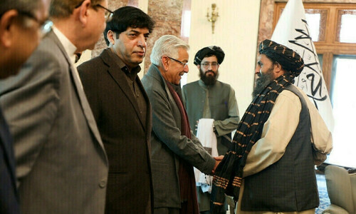 Pakistani delegation reaches Kabul to discuss &lsquo;security-related matters&rsquo;