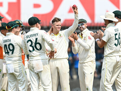 Australia take comfortable lead after Kuhnemann&rsquo;s five-for