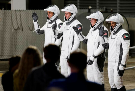 Latest four-member SpaceX crew docks with International Space Station
