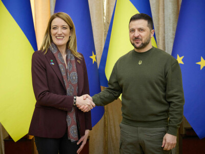 EU parliament chief urges Ukraine membership talks this year EU parliament chief urges Ukraine membership talks this year