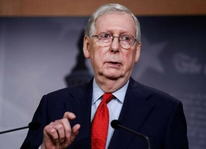 US Republican Senator McConnell hospitalized after fall