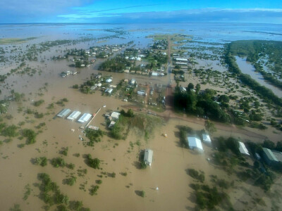 Heavy rain in Australia triggers flood evacuations in Queensland