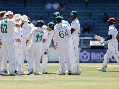 South Africa win by 284 runs as West Indies collapse