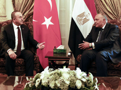 Top Egyptian and Turkish diplomats hold talks in Cairo amid improving ties