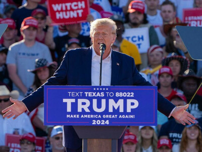 'Not a crime': Trump dismisses NY probe at Texas rally