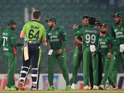 Bangladesh beat Ireland by 22 runs after Taskin burst