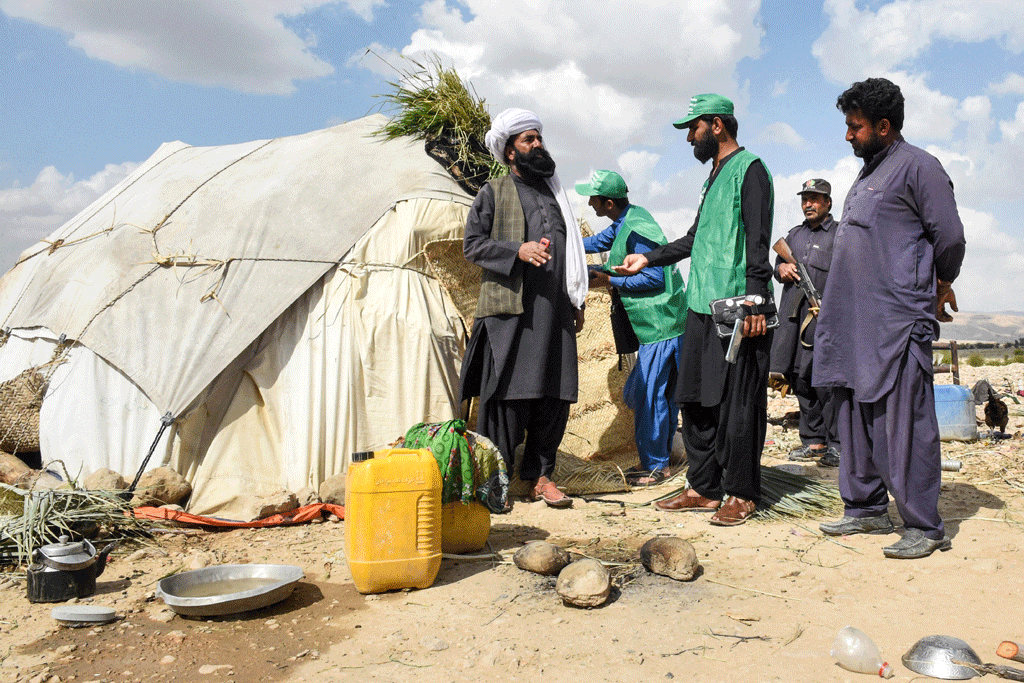 Camelback counters trek wilderness for Pakistan census