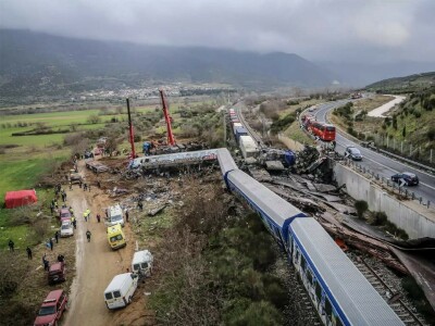Greek rail inspector detained over train disaster: court official