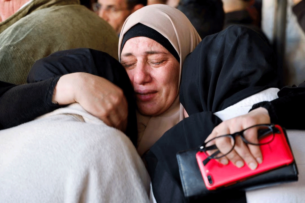 Israeli forces kill two Palestinians in West Bank gunfight, medics says
