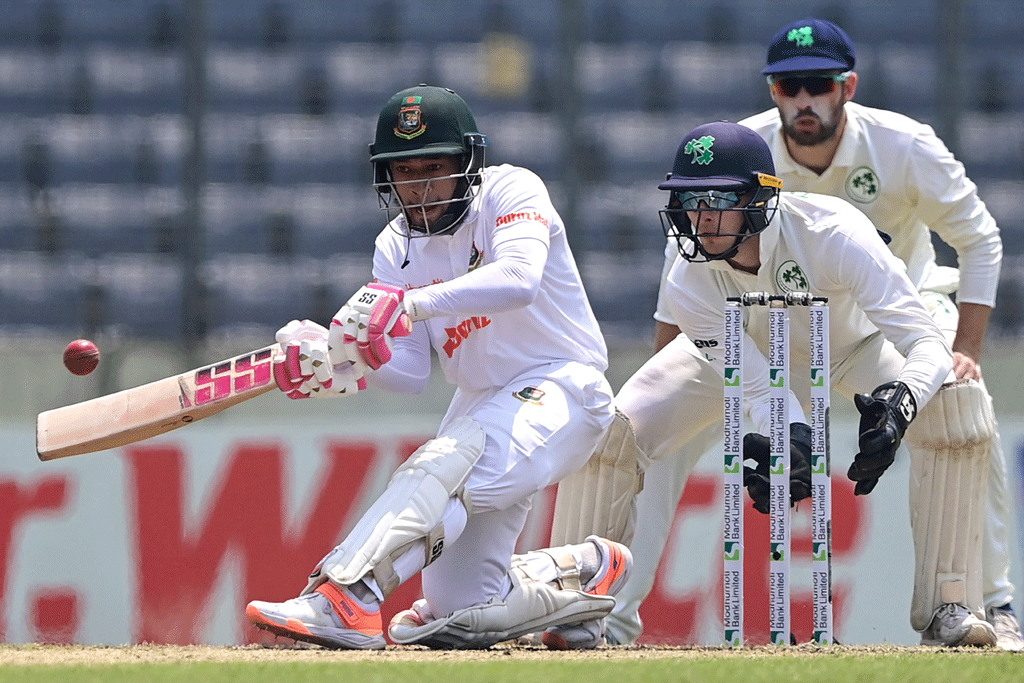 Mushfiqur guides Bangladesh home in Ireland Test