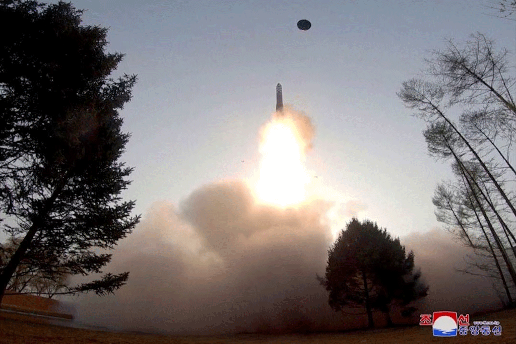 North Korea says it tested a new solid-fuel ICBM, warns of &lsquo;extreme&rsquo; horror