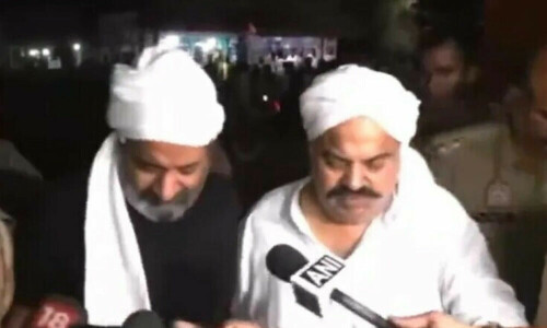 Indian ex-politician, brother shot dead live on TV