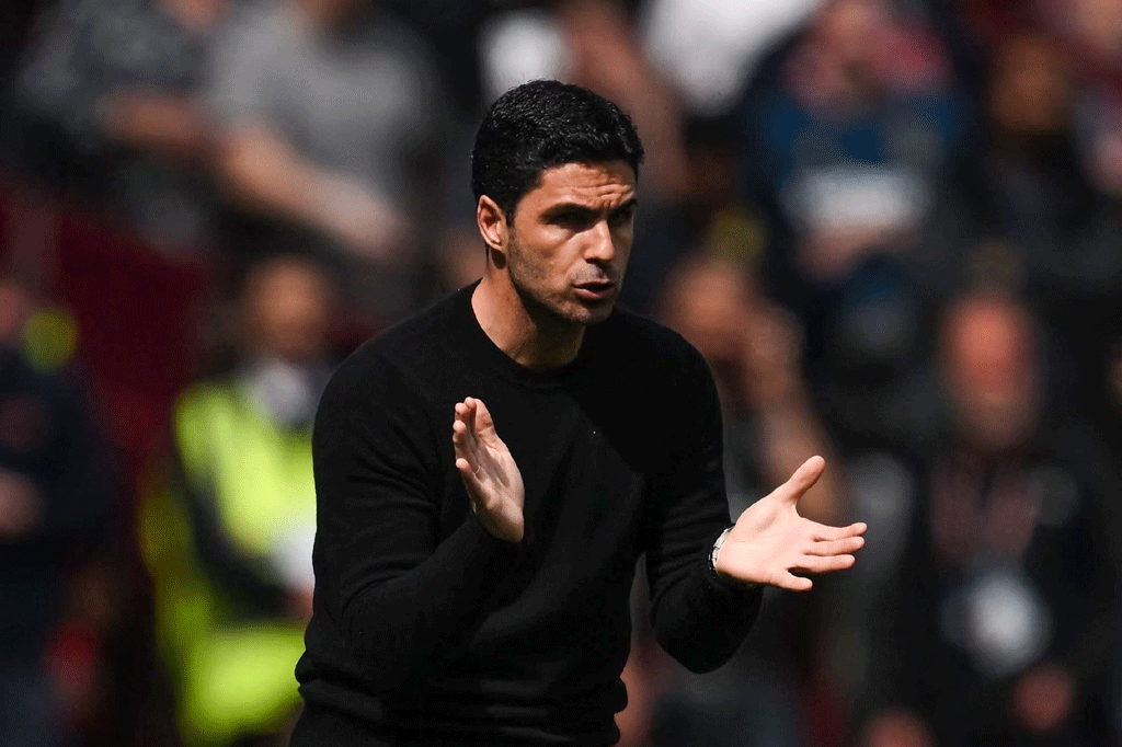Arsenal can handle title stress as Man City close in, vows Arteta