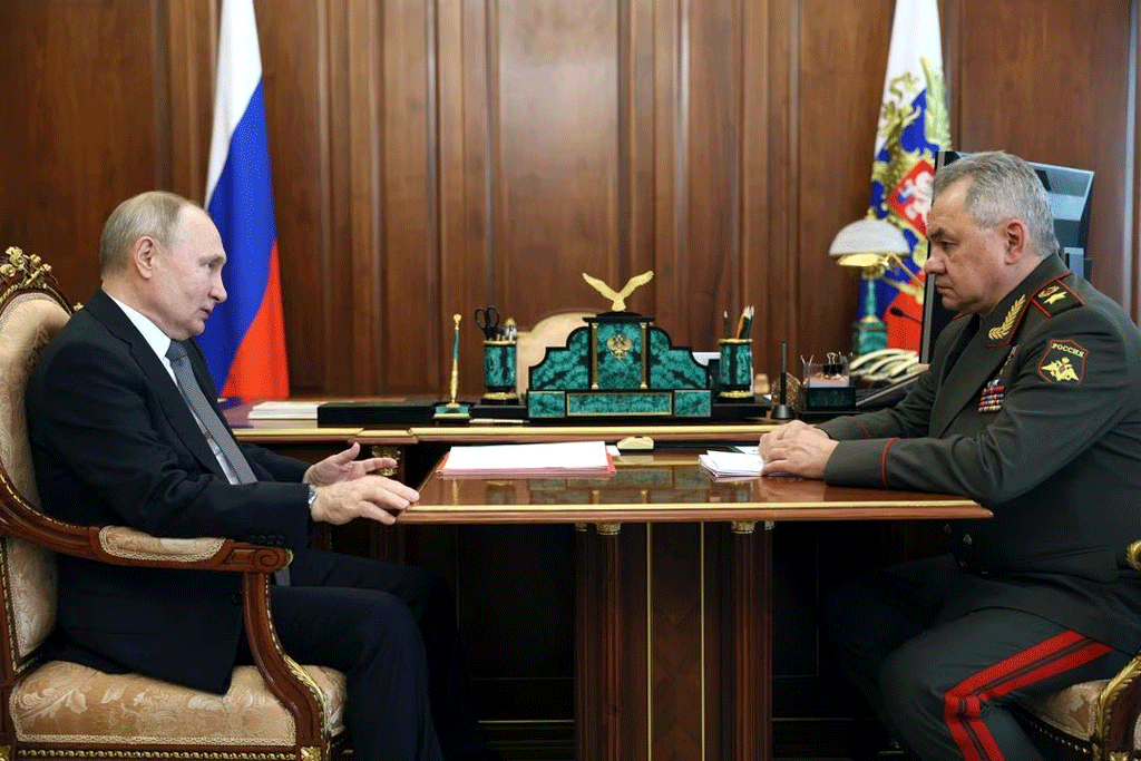 Russia&rsquo;s Putin, Shoigu, discuss Pacific Fleet drills