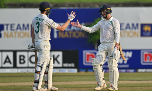 Balbirnie helps Ireland bounce back in Sri Lanka Test