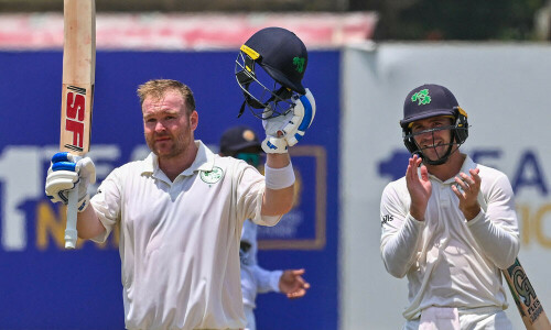 Record Ireland Test score as Stirling, Campher hit tons in Sri Lanka