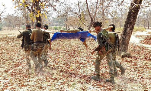 Ten policemen, driver killed in central India blast; Maoists suspected