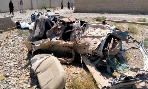 Khuzdar Counter-Terrorism Department&rsquo;s SHO killed by bomb in car