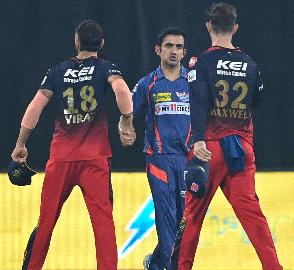 Kohli, Gambhir docked full match fees over IPL altercation