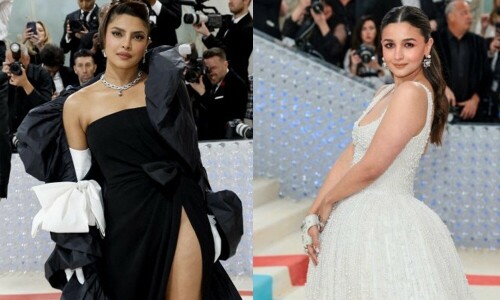 Stars shine bright in New York as Met Gala honors Lagerfeld