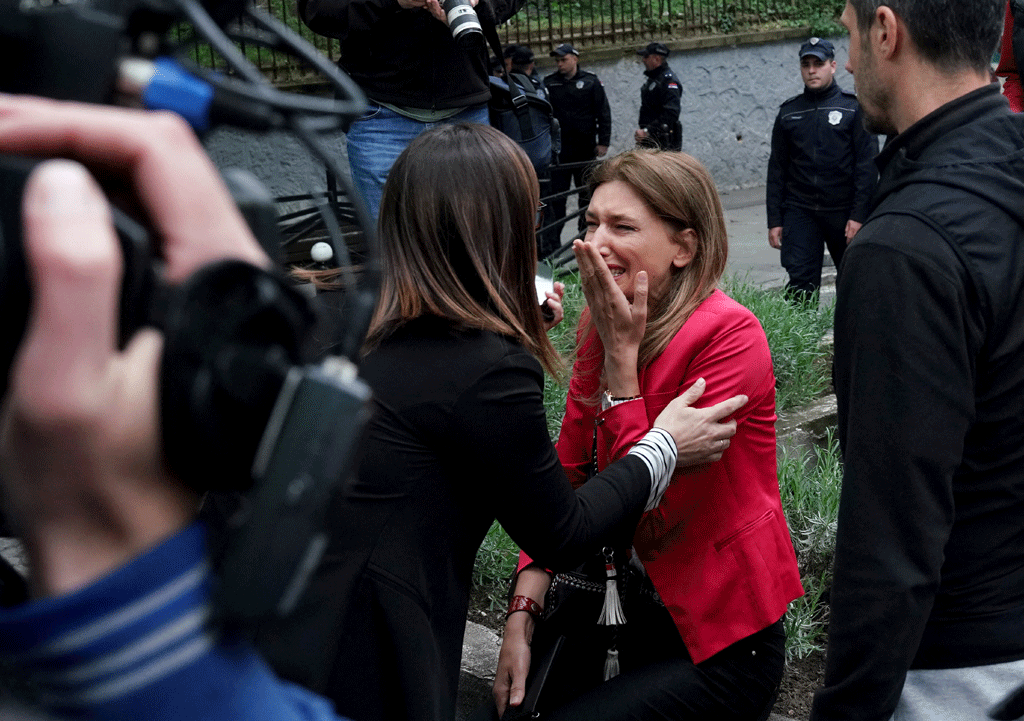 Girl wounded in Serbia school shooting is critical, doctor says