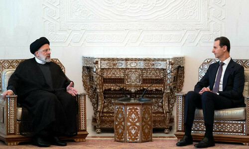 Iran’s Raisi, on Syria visit, urges anti-Israel unity Iran’s Raisi, on Syria visit, urges anti-Israel unity
