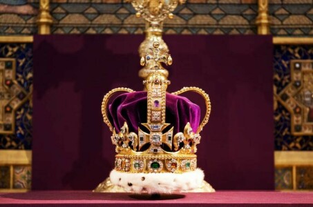 Coronation jewels and regalia provide dazzle and link with ancient past