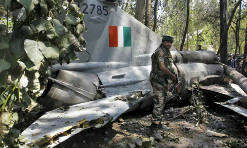 Three dead after fighter jet crashes into house in northern India