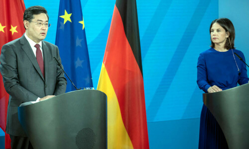 Germany, China clash over Ukraine