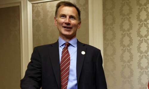 UK&rsquo;s Hunt says &lsquo;absolutely devastating&rsquo; if US failed to raise debt ceiling