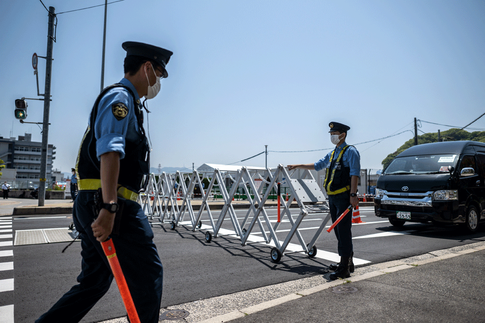 Japan ramps up G7 security after PM attacks