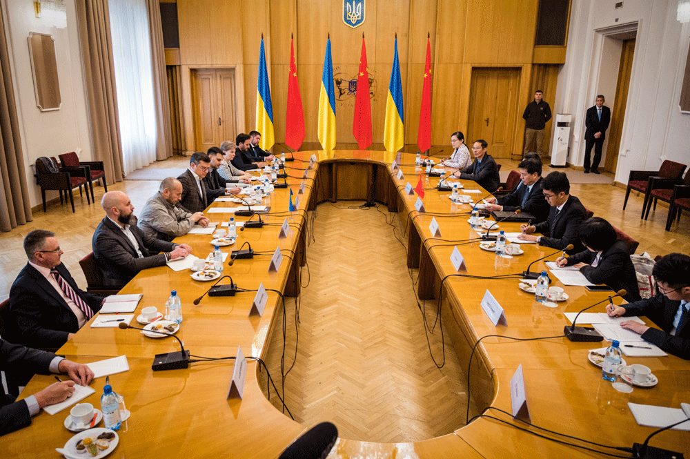 China envoy in Kyiv says &lsquo;no panacea&rsquo; to end Ukraine war
