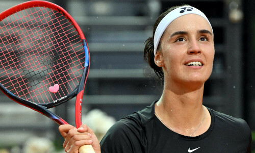 Kalinina hopes Rome run provides some comfort for Ukraine